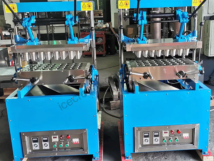 Máquina de fazer cones de wafer de gelado