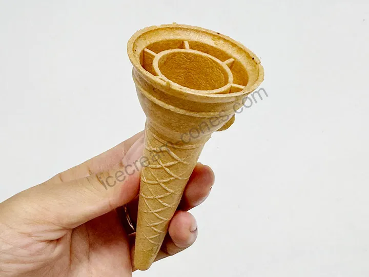 Cone de Gelado de Chama