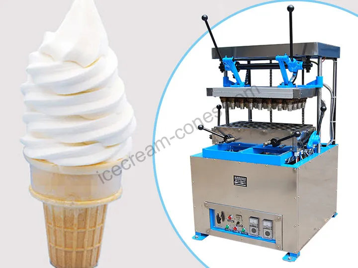 máquina de cone de wafer