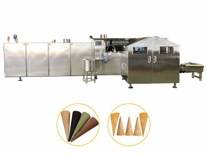 continuous sugar cones production line