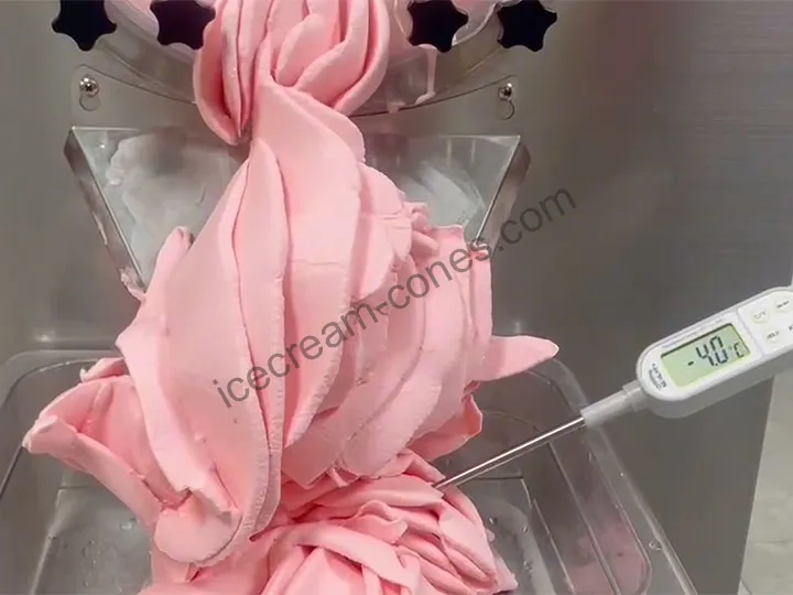 Making hard ice cream